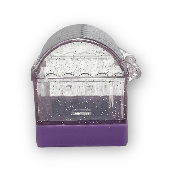 Sanrio Hello Kitty Treasure Box Stamp Seal Signet Purple No Stickers - Picture 2 of 6